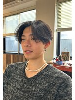 ビハインドザカーテン(BEHIND THE CURTAIN)&nbsp;【スタイリングを楽に】メンテナンスカット×センターパート