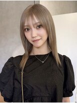 クペウイビ 心斎橋(cope'u yive)&nbsp;ミルクティーベージュ/心斎橋/ハイトーン/ブリーチ/ダブルカラー