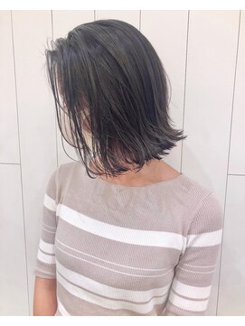 オーク 学芸大学(OAK) 大人可愛いくびれボブ×透明感グレージュ★多田