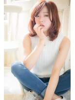 モッズ ヘア 福岡姪浜店(mod's hair)&nbsp;カラーがポイント☆ふわミディb