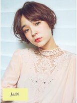 ラレイ(Lalei) 表参道駅/青山 ワンサイドショート マッシュ 辻幸奈