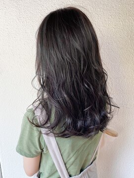 ネオリーブ クタ 町田店(Neolive kuta) 【Neolive kuta 】セミロング×ブルーアッシュ【町田/町田駅】