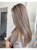 ブロンド×ロング