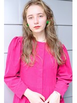 ロロ(ro-ro)&nbsp;【恵比寿ro-ro】セミウェットウェーブ×オリーブカラー