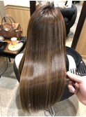 縮毛矯正カットトリートメント