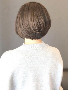 トップヘアー アヴェニュー 刈谷(TOPHAIR Avenue) 丸みショートボブ/ニュアンスカラー/ことりベージュ