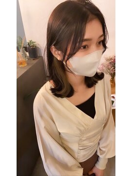 キキ(kiki) さりげなく見せるイヤリングカラー(^^)
