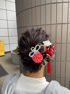 モードケイズ 阿倍野店(MODE K’s) ゆるふわシニヨン