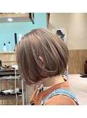 ベージュボブ