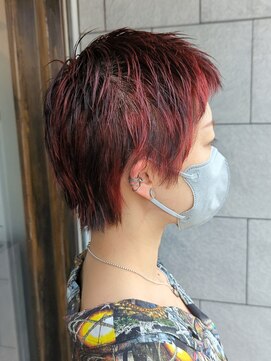 ソラーナ(SOLANA) ショートカット女子必見！夏にばえるカシスカラー