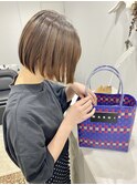 『odol和歌山』20代30代40代大人可愛い切りっぱなし前下がりボブ