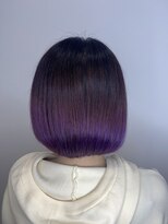アペル(APPEL)&nbsp;ダブルカラー　バイオレット　髪質改善カラー【岡山/岡山駅】