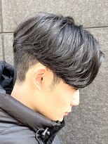 クオル 立川(QOL)&nbsp;センターパート／ニュアンスパーマ／刈り上げ／メンズカット