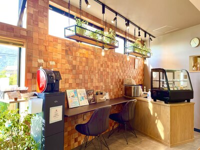 “mini cafe”完備/デザート&ドリンクサービス付きです♪