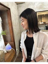 トイトイトイ(toi toi toy)&nbsp;地毛風　blue- black オトナな雰囲気☆☆