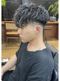 【Lond GULLMANHide】MEN'S HAIR/スペインカールパーマ/フェード