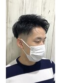 ショート/アップバング/ビジネス/メンズカット/新潟/万代/床屋