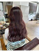 ラフィネ 成増店(raffine)&nbsp;【 raffine 君島 】ブリーチなしワインレッド/髪質改善/成増