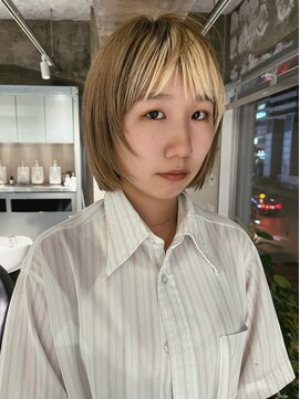 ドットプラス リム(Dot+LIM) (stylist高橋)mixカラーボブ