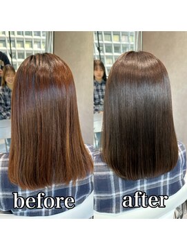 ルミス 銀座(Lumis) 大人かわいいくびれ鎖骨レイヤーミディアム20代30代40代50代