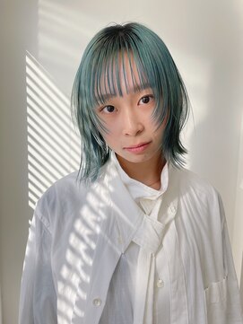 ツナグ(tsunagu) ペールグリーンなボブレイヤー