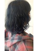 パーマ女子