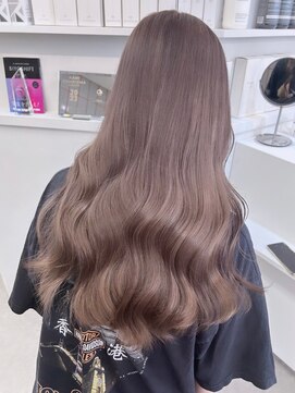 ベレーザ 渋谷(BELEZA) 6564髪質改善ブリーチなしダブルカラーレイヤーカット韓国波巻き