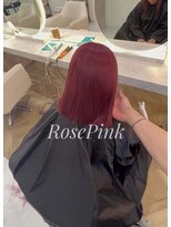 リアン 上尾店(Rien)&nbsp;ローズピンク/韓国カラー/垢抜け/デザインカラー/