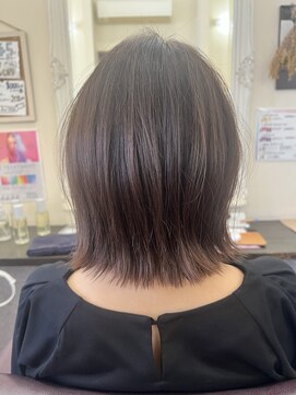 リミットヘアー 大在店(Remit hair) 王道　外ハネボブ