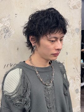 ガルテ(GARTE) メンズウルフカット韓国風ウルフヘア/顔周りレイヤーカット