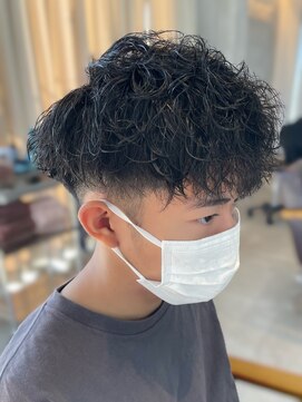 ザコーストバイネオリーブ 辻堂店(The coast by neolive) メンズショートパーマツイストスパイラル辻堂