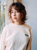 エーバイフー 江坂店(A BY WHO)&nbsp;A BY WHO江坂/ウルフパーマスタイル/レイヤーカット