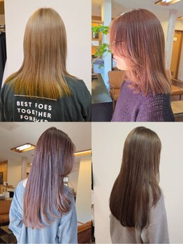 ヌーク(NEUK)の写真/*あなた好みのカラーリングを*それぞれの「なりたい!」が叶う、トレンドを取り入れたヘアカラーをご提案♪