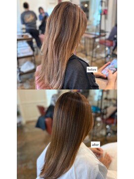 ヘアラウンジ アンリオ(hair lounge an rio) 弱酸性縮毛矯正