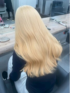 ベレーザ 渋谷(BELEZA) 15102ホワイトアッシュ抜きっぱなしブリーチホワイトブロンド