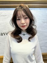 ロンドアベニール 北千住(Lond avenir)&nbsp;くびれヘア/顔周り/韓国/レイヤーカット/黒髪/ロング/前髪北千住