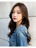 カット+透明感カラー+N.髪質改善Tr ￥15,000 [顔周り/前髪カット/韓国]