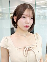 アルバム 渋谷パルコ(ALBUM) グレージュショート顔周りレイヤーグレージュくびれヘア_F80122