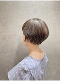 ナチュラルショートボブ