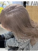 くびれヘア/アプリコットオレンジ/夏/ハイライトカラー[銀座駅]