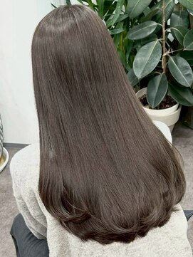 ノート(note) 韓国風レイヤーカット髪質改善ダブルカラーハッシュカット