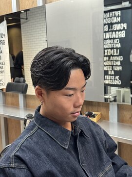 リレーションメンズヘアー(RELATION MEN'S HAIR) メンズベリーショートジェットモヒカンガイルヘアセンターパート