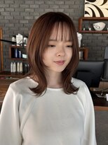 デジール(Desir)&nbsp;顔周りレイヤー×ナチュラルブラウン