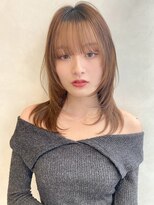 トゥルーズ 梅田茶屋町店(TLUUS)&nbsp;【TLUUSミルクティーブロンドワンホンレイヤーダークブルー】