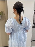 お呼ばれアレンジ