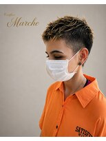 美容室 マルシェ 【岡谷市イルフプラザ1F/美容室マルシェ】_ベリーショート