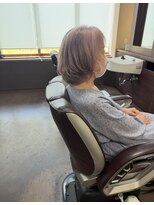 インプレス ちとせモール店(impres)&nbsp;白髪を活かして、ヘアカラー！