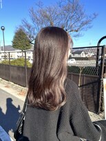 ニコヘアデザイン(nico hair design)&nbsp;【ピンクブラウン】ミルクティーベージュ/ヨシンモリヘア