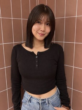 ニディ(Nide) 髪質改善ストレート｜長めボブ｜ボブ｜タッセルボブ｜タイトボブ