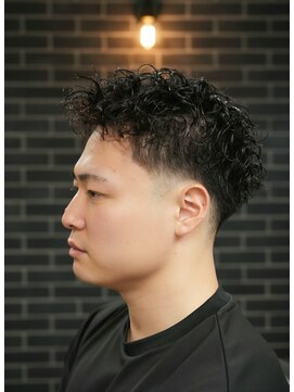 ヴェルゴ 高松店(vellgo) スパイキーショートスパイラルパーマミッドフェード